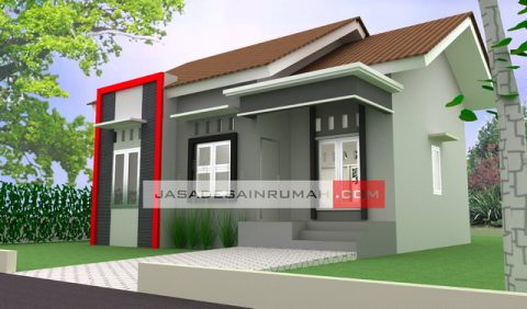 Rumah Minimalis Sederhana di Surabaya Jasa Desain Rumah