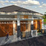 Desain Rumah Minimalis Luas 120 m2 Model Atap Limasan