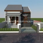 Desain Rumah Kecil Sederhana Luas Bangunan 36 m2