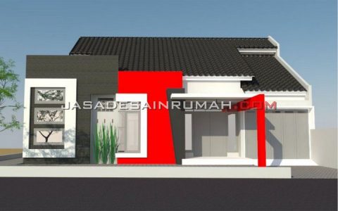 Design Rumah Simple Modern Minimalis 4 Kamar