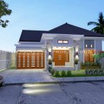 Desain Rumah Mewah Megah 1 Lantai di Kundur Utara