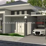 Design Rumah Hunian Simple Modern Elegan 3 Kamar di Bekasi