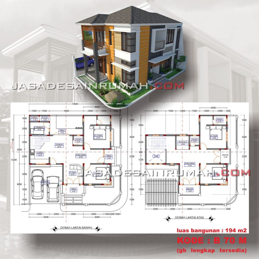 Desain Rumah Minimalis Mewah 2 Lantai Lokasi Pojok di Bekasi | Jasa ...