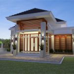 Desain Rumah Mewah Gaya Tropis Elegan di Bogor