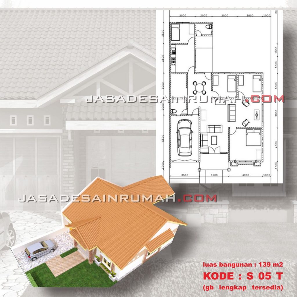 Rumah Tropis Asri Alami | Jasa Desain RumahJasa Desain Rumah