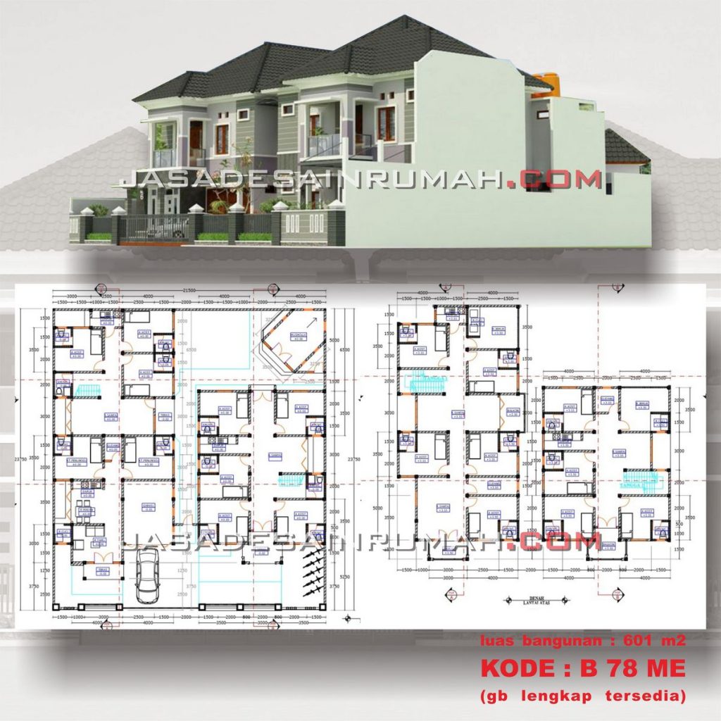 Desain Struktur Kos Kosan 2 Lantai Di Tanah Sawah Argajogja S Blog 