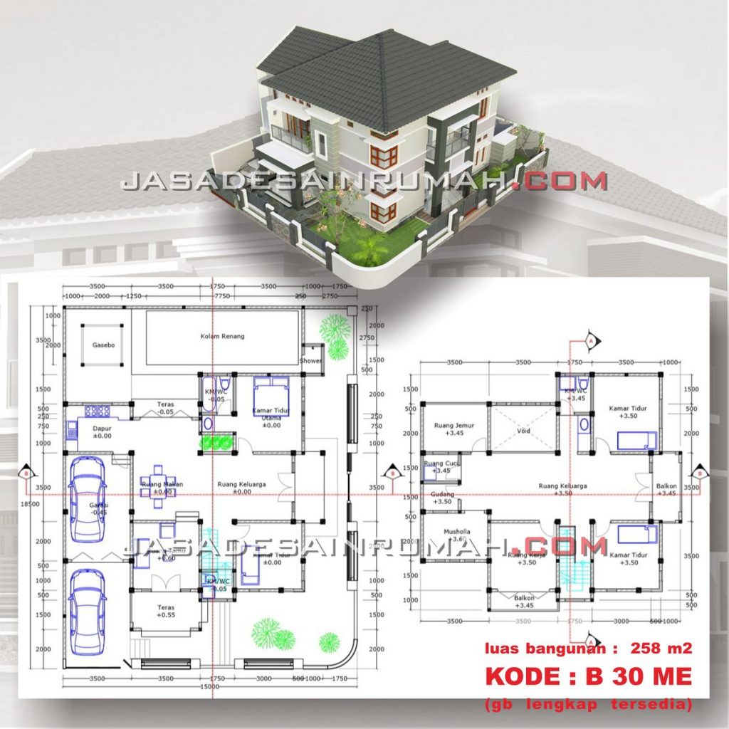 Rumah Megah Elegan 2 Lantai di Yapen Waropen | Jasa Desain RumahJasa ...