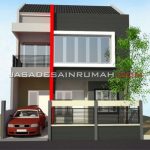 Desain Rumah Modern Minimalis 2 Lantai di Jakarta 2012