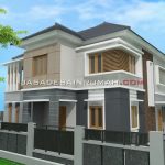 Rumah Tropis Minimalis Megah 2 Lantai di Palembang