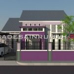 Rumah Ungu di Kutai Barat