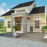 Rumah Kecil Kuning Minimalis di Kupang