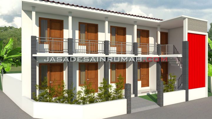 Desain Rumah Kost 2 Lantai Sederhana Online | www ...